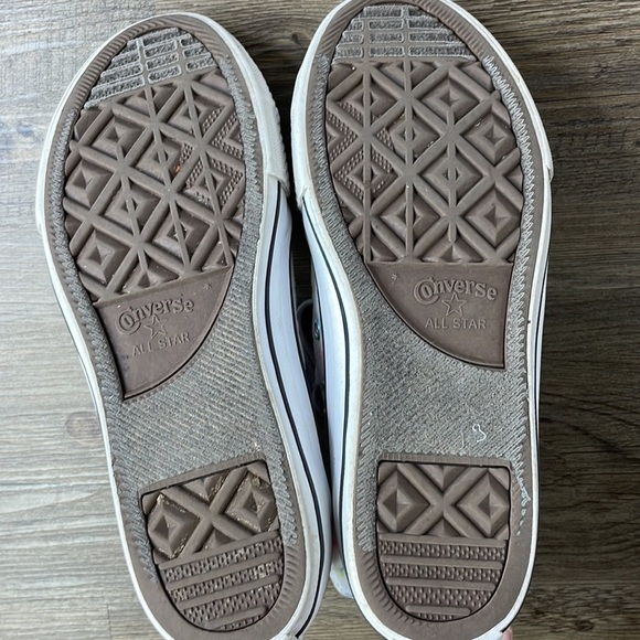 Converse All Star Girls Rainbow Unicorn Skates High Top White Junior SZ 5Y Shoes - Picture 7 of 8